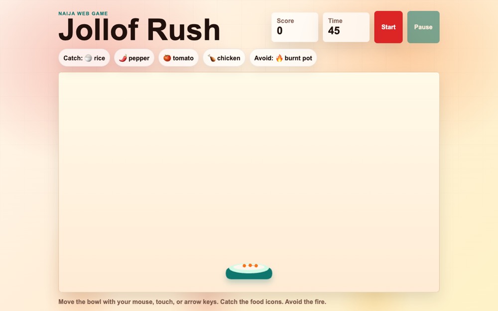 Jollof Rush