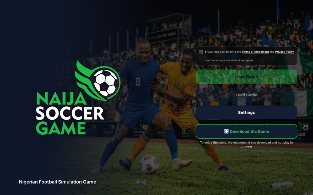 Naija Soccer Game