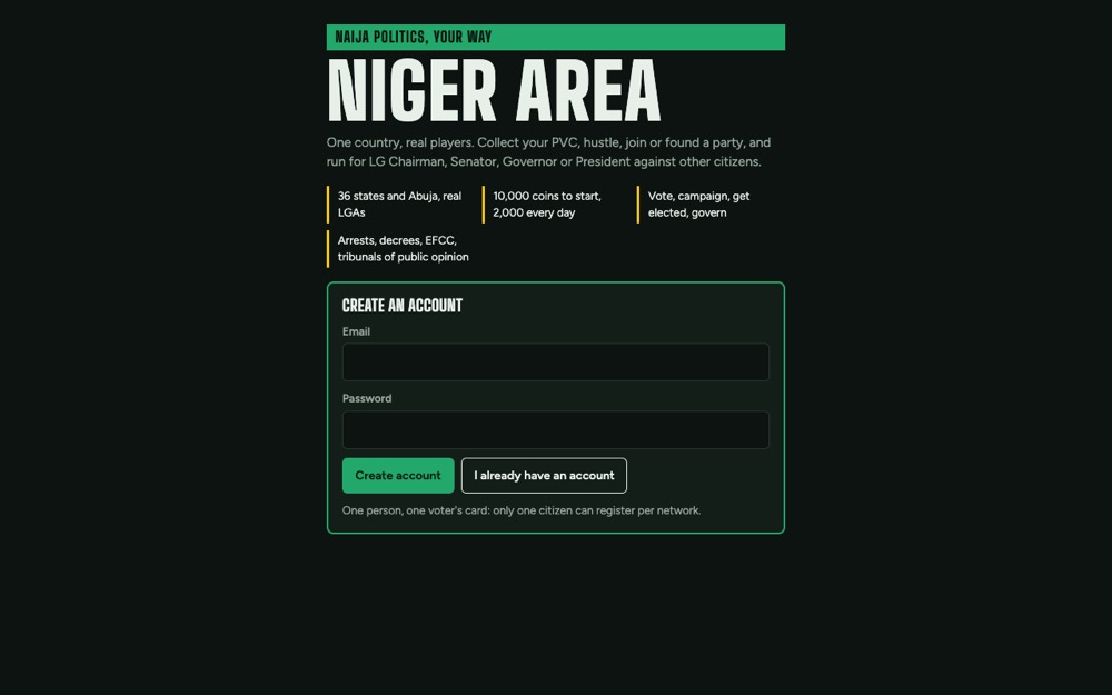 Niger Area
